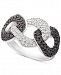 Wrapped in Love Diamond Large Statement Ring (1 ct. t. w. ) in 14k White Gold, Created for Macy's