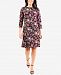 Ny Collection Printed Necklace Shift Dress