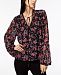 Nanette Lepore Floral-Print Top, Created for Macy's