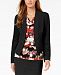 Nine West Kiss-Front Collarless Jacket