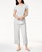 Charter Club Pleated Knit Pajama Set, Created for Macy's
