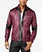I. n. c. Men's News Jacket with Faux Leather Trim, Created for Macy's