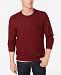 Club Room Men's Cable-Knit Cashmere Sweater, Created for Macy's