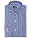 Club Room Men's Classic/Regular Fit Stretch Wrinkle-Resistant Pinpoint Stripe Dress Shirt, Created for Macy's