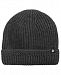 Block Hats Men's Sherpa Lined Ribbed Hat