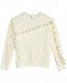 Epic Threads Big Girls Ruffle-Trim Chenille Sweater, Created for Macy's
