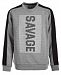 Ideology Big Boys Savage-Print Sweatshirt, Created for Macy's
