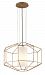 F5216 - Troy Lighting - Silhouette - 27.25 Inch One Light Large Pendant Gold Leaf Finish with Gloss Opal Glass - Silhouette