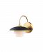 1011-AGB - Hudson Valley Lighting - Barron - One Light Wall Sconce Aged Brass Finish with Opal Glass - Barron