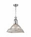 7114-PN - Hudson Valley Lighting - Langdon - One Light Large Pendant Polished Nickel Finish with Clear/Prismatic Glass - Langdon