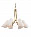 6346-AGB - Hudson Valley Lighting - Patten - Six Light Chandelier Aged Brass Finish with White Silk Shade - Patten