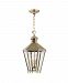 8813-AGB - Hudson Valley Lighting - Barstow - Three Light Pendant Aged Brass Finish with Clear Glass - Barstow