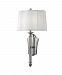 8411-PN - Hudson Valley Lighting - St. George - Two Light Wall Sconce Polished Nickel Finish with White Fabric Shade - St. George