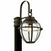 P6455 - Troy Lighting - Bunker Hill - One Light Outdoor Post Lantern Bronze Finish - Bunker Hill