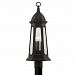 P6365 - Troy Lighting - Astor - Three Light Outdoor Post Lantern Vintage Iron Finish - Astor