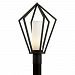P6345 - Troy Lighting - Whitley Heights - One Light Outdoor Post Lantern Black Finish - Whitley Heights