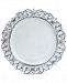 Jay Imports American Atelier White Embossed Antique Charger Plate