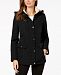 Laundry by Shelli Segal Petite Fleece-Lined Hooded Quilted Coat