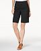 Style & Co Petite Pull-On Comfort-Fit Bermuda Shorts, Created for Macy's