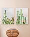 Sonoran Scenery Set of 2 Cacti HandPainted Wall Art