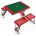 Picnic Time Picnic Table Portable Folding Table with Seats