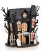 Martha Stewart Collection Halloween Led Paper Ghost House with Trees Table Piece, Created for Macy's