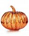 Martha Stewart Collection Halloween 7" Mercury Glass Pumpkin with Led Lights, Created for Macy's