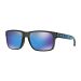 Holbrook Matte Grey Smoke Aero - Prizm Sapphire Iridium Lens Sunglasses-No Color