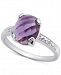 Amethyst (2-3/8 ct. t. w. ) & Diamond Accent Ring in Sterling Silver