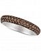 Le Vian Chocolatier Diamond Pave Band (9/10 ct. t. w. ) in 18k White Gold