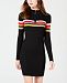 Almost Famous Juniors' Striped Sweater Dress