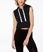 Material Girl Juniors' Sleeveless Cropped Vest, Created for Macy's