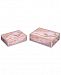 Mundi Set Of 2 Boxes Pink Geode