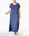 Style & Co Plus Size T-Shirt Maxi Dress, Created for Macy's