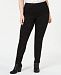 Style & Co Plus Size Tonal-Print Seam-Front Leggings, Created for Macy's