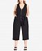 City Chic Trendy Plus Size Obi Belted Cropped Jumpsuit
