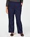 Karen Scott Plus-Size Mid-Rise Pull-On Pants, Created for Macy's