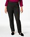 Charter Club Plus Size Cambridge Ponte Pull-On Pants, Created for Macy's