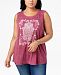 Style & Co Plus Size Graphic Tank Top, Created for Macy's