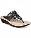 Cliffs by White Mountain Cameo Thong Wedge Sandals Women's Shoes