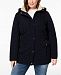 Laundry by Shelli Segal Plus Size Fleece-Lined Quilted Coat
