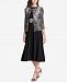 Jessica Howard Fit & Flare Midi Dress & Printed Jacket