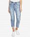 Rachel Rachel Roy Ripped Cropped Two-Tone Jeans, Created for Macy's