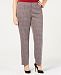 Nine West Plus Size Houndstooth Tapered Pants