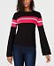 Bar Iii Striped Bell-Sleeve Sweater, Created for Macy's