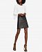 Bcbgmaxazria Faux-Leather Quilted Mini Skirt