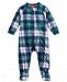 Matching Family Pajamas Infants Mackenzie Plaid Footed Pajamas, Created For Macy's