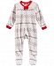 Matching Family Pajamas Infants Winter Fairisle Footed Pajamas, Created for Macy's