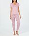 Alfani 2-Pc. Pajama Pants Set, Created for Macy's