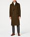 Tallia Men's Slim-Fit Solid Military Overcoat
